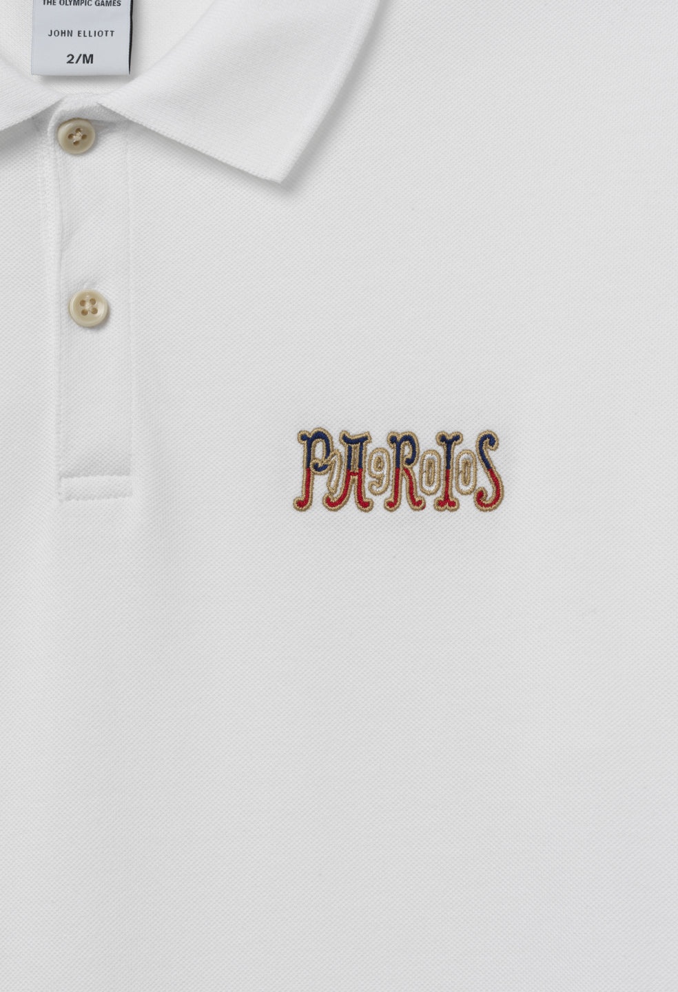 JOHN ELLIOTT X OLYMPIC HERITAGE PARIS POLO - 4