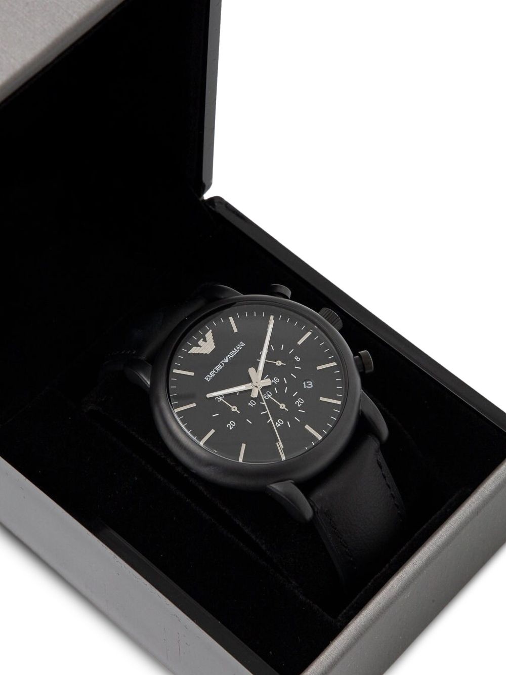 chronograph leather 46mm - 3