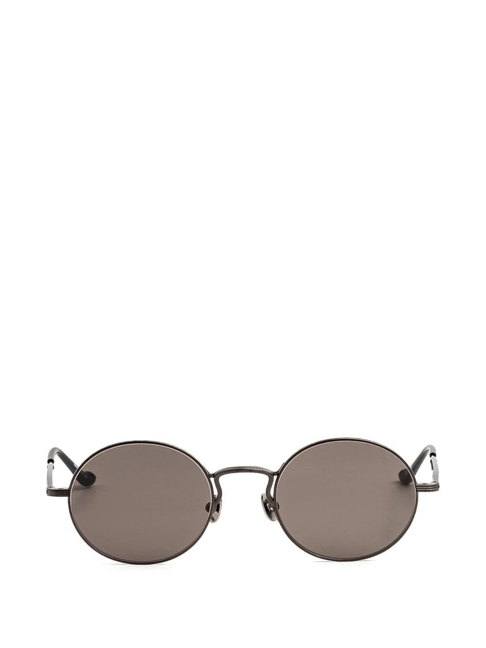 round-frame side-shield sunglasses - 1