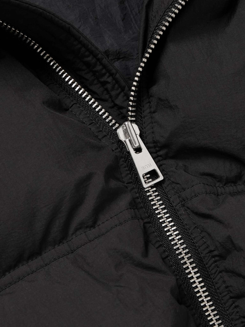 Logo-Appliquéd Quilted Shell Down Jacket 6