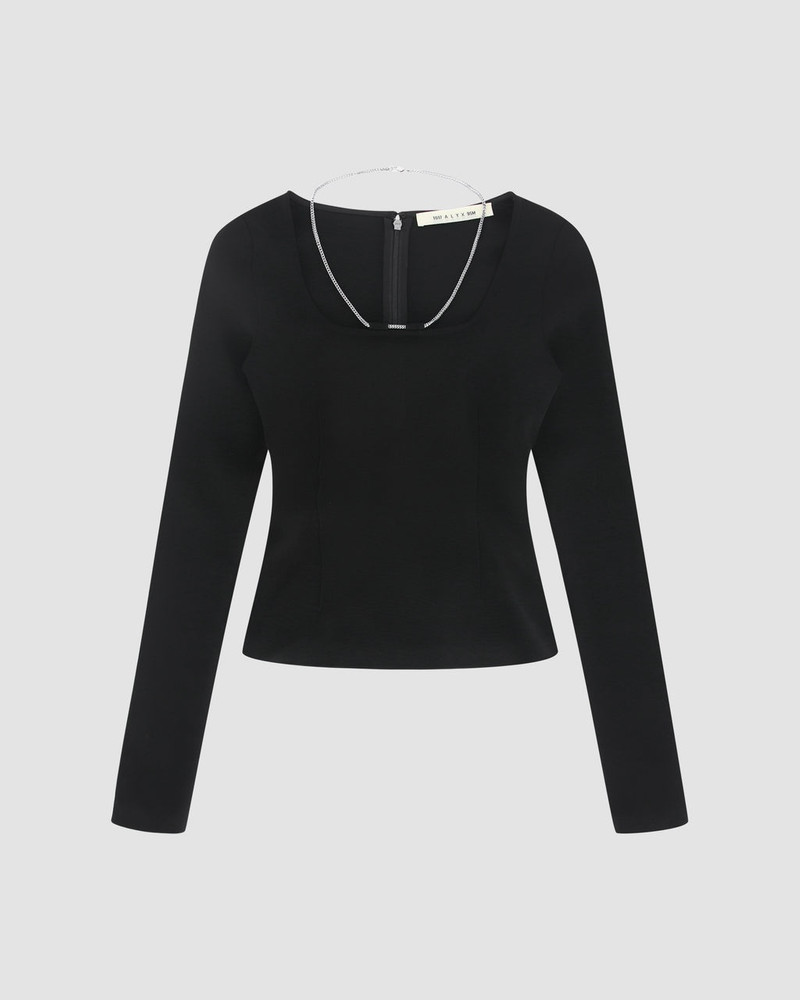 LONG SLEEVE CHAIN TOP 1