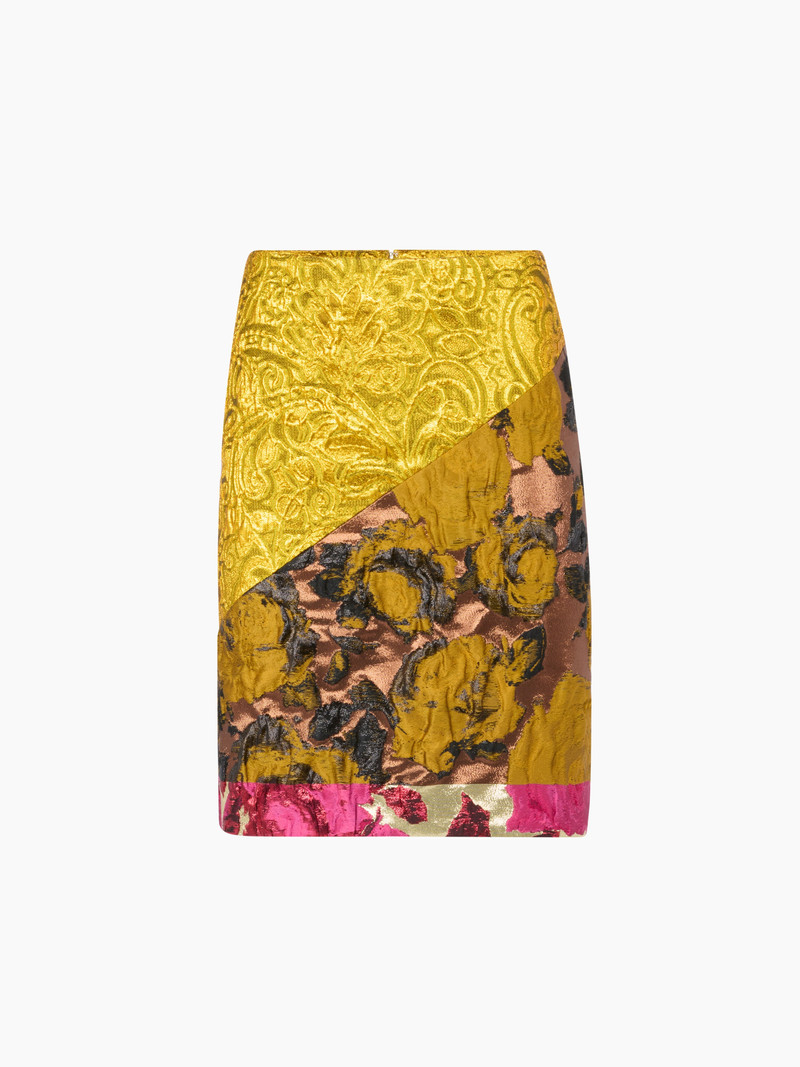 Jacquard Midi Skirt 1