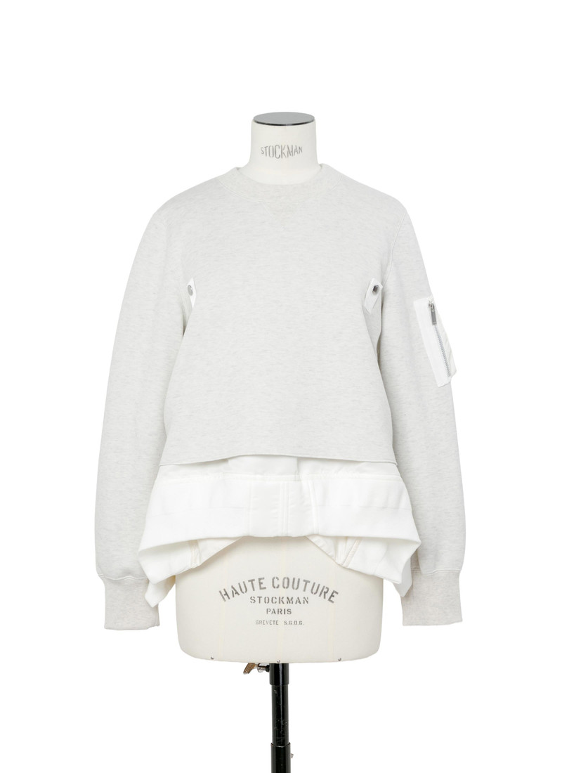 Sponge Sweat x Nylon Twill Pullover 1