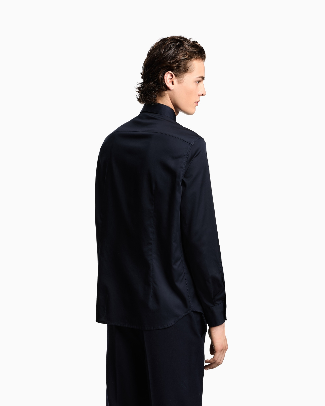 PIMA COTTON SHIRT WITH PIPING - 3