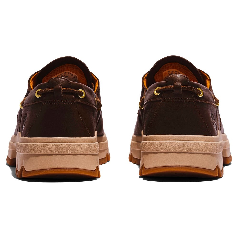 Timberland Greenstride Originals Ultra Leather Boat Shoes 'Dark Brown' A5RH4W - 7