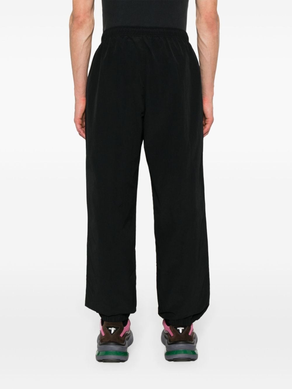 Cross-motif track pants - 4