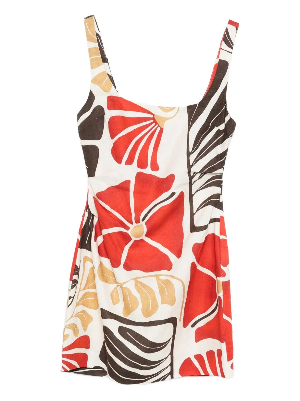 Julietta square-neck mini dress - 1