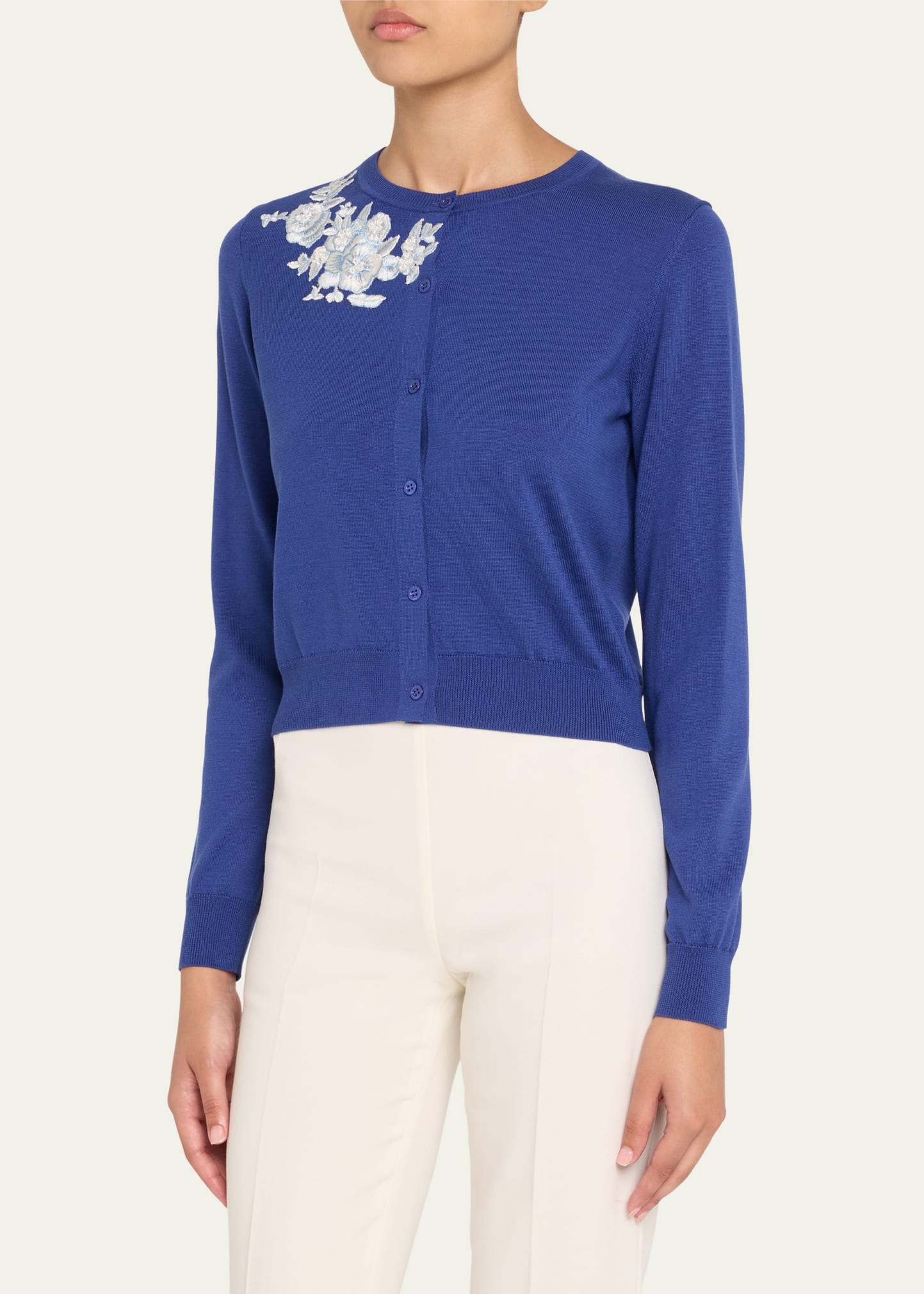 Emb Ls Cn Cardigan - 4
