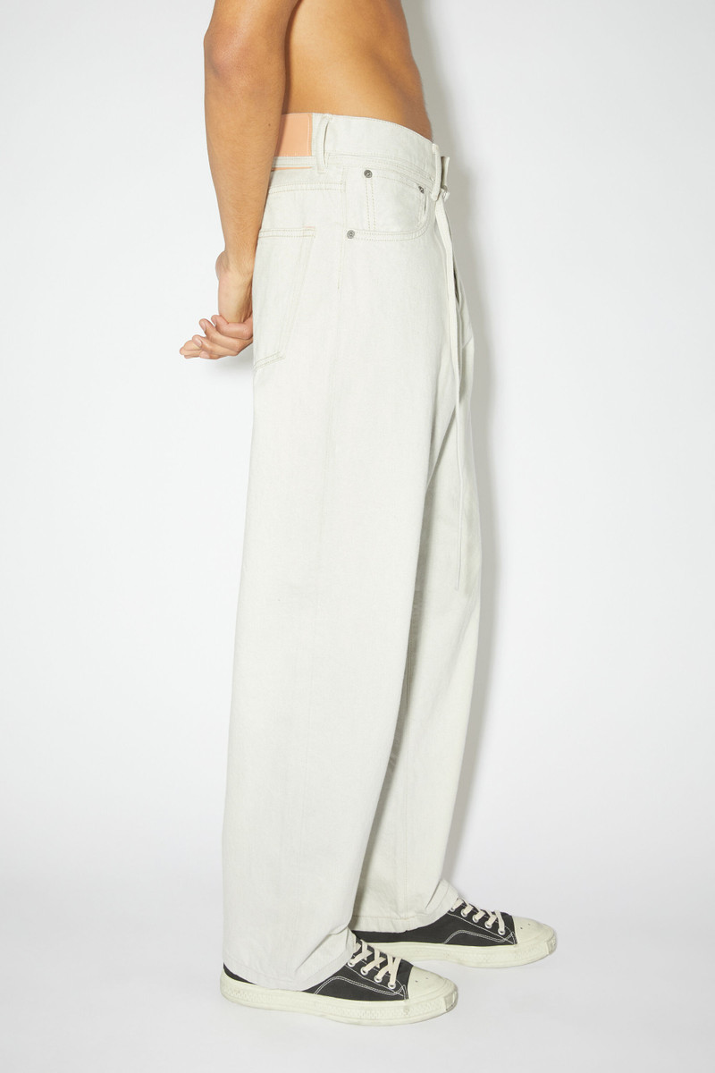 Loose fit jeans -1991 Toj - Ecru/ecru 4