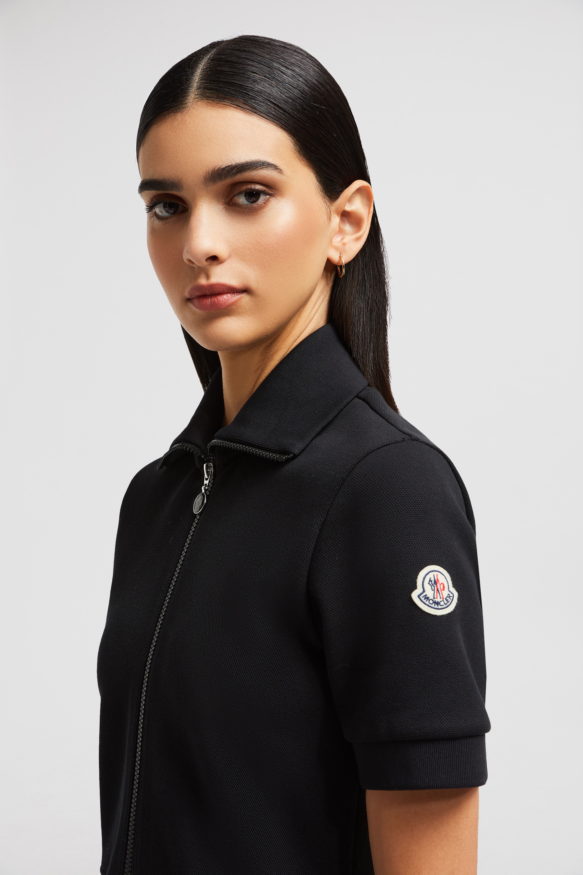 Piquet Half-Zip Polo Dress - 4