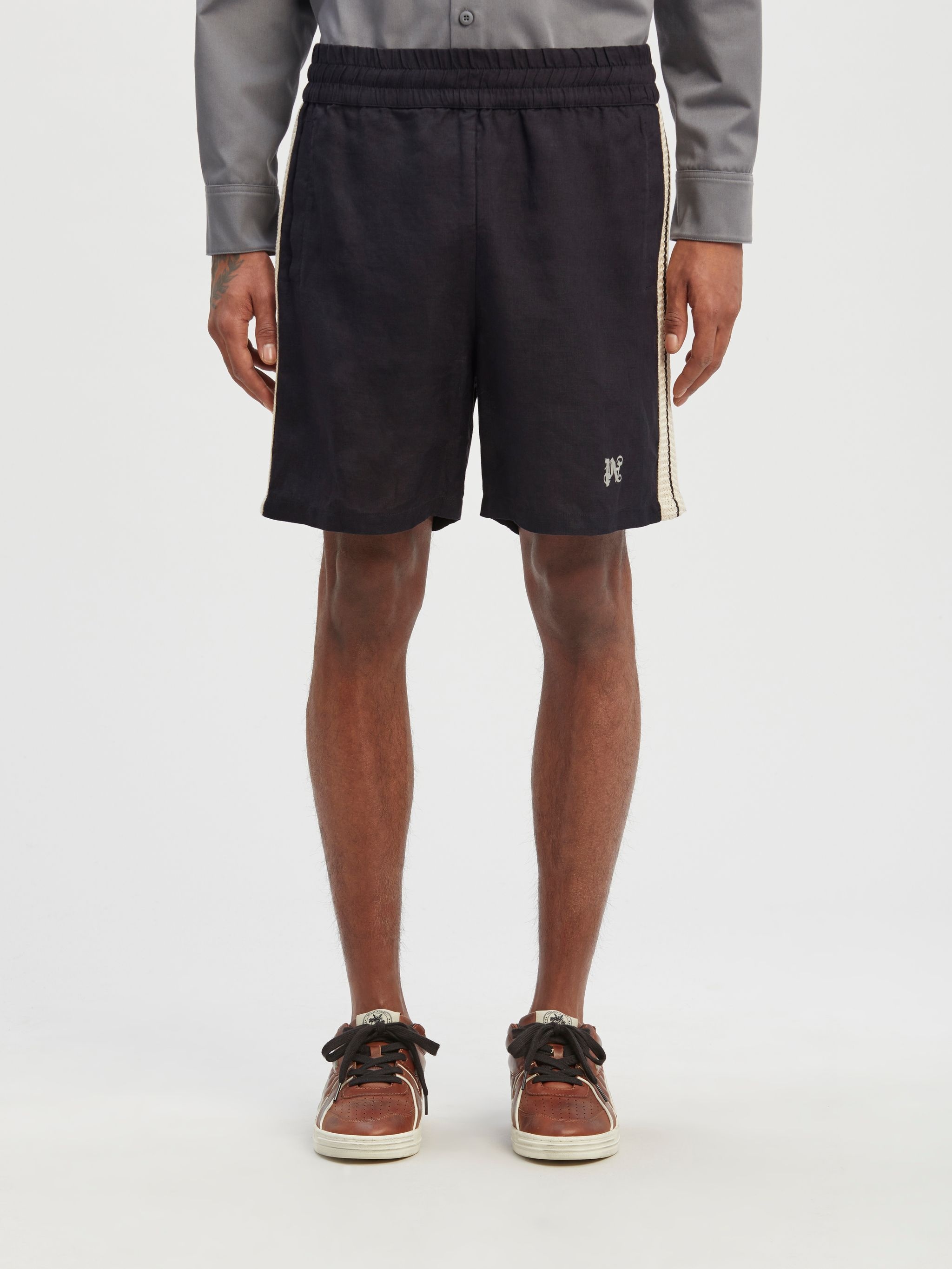 Monogram Track Shorts - 3
