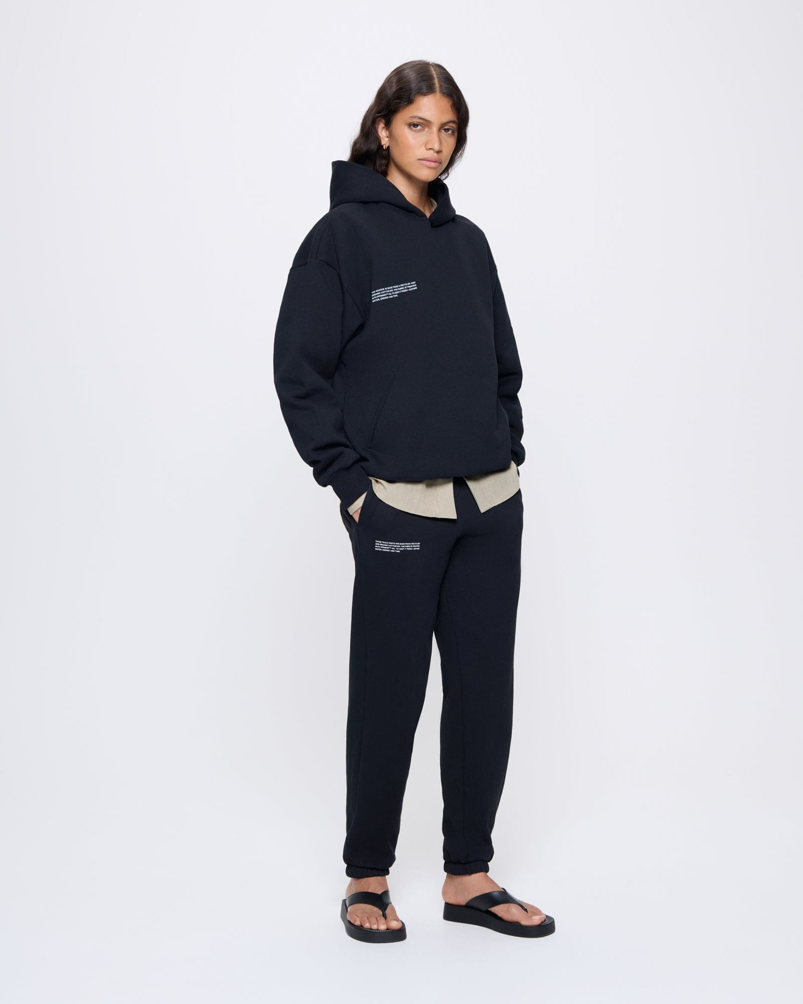 Womens 365 Heavyweight Hoodie - Black - 3