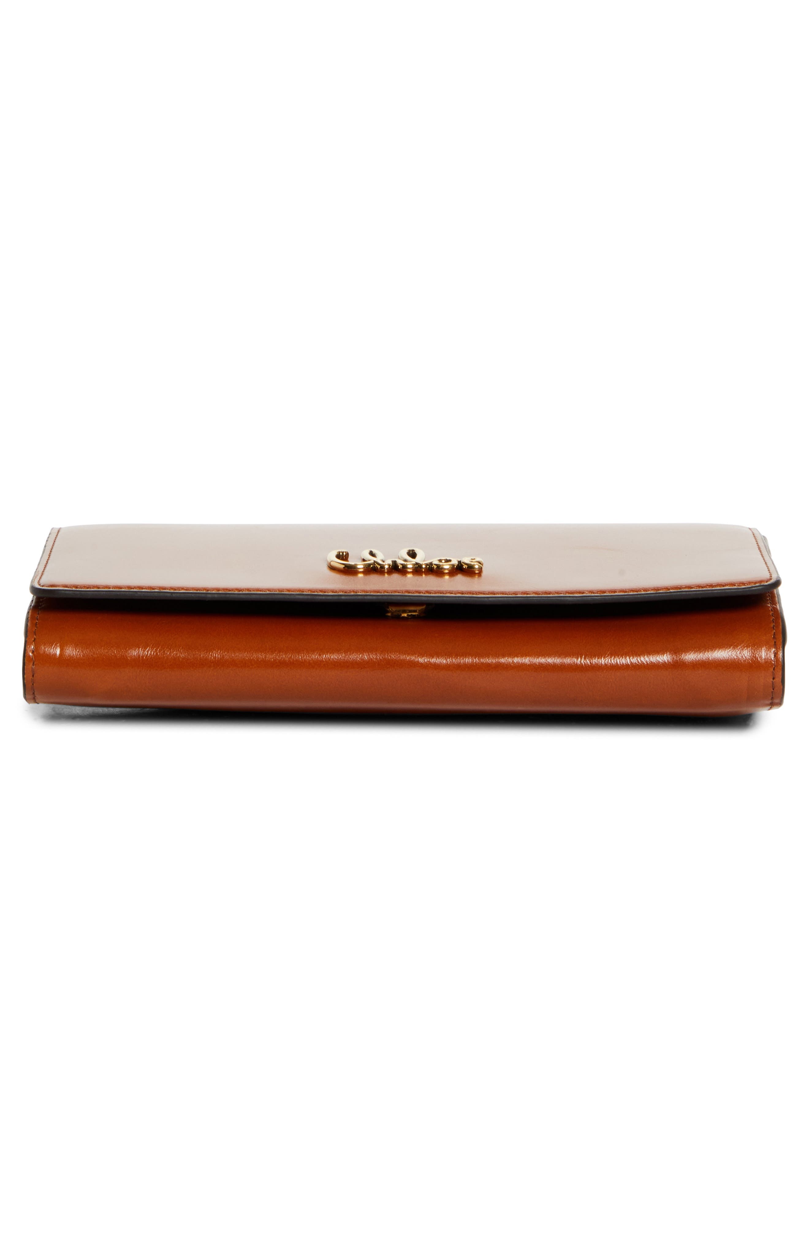 Chloé Iconic Wallet on a Chain in 26M Clay Brown at Nordstrom - 6