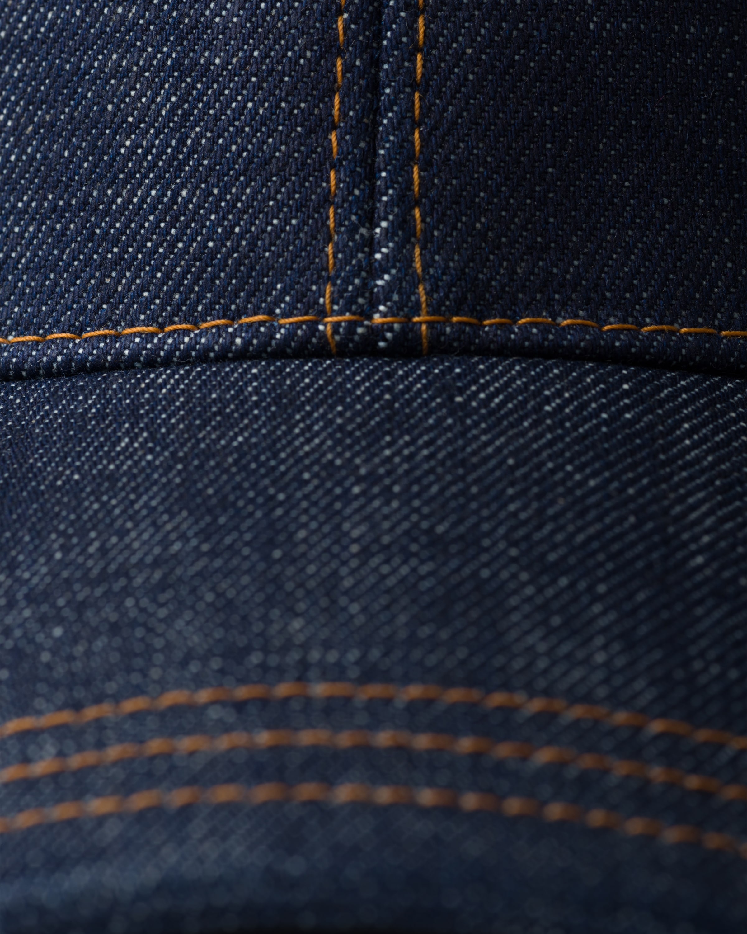 Selvedge denim baseball cap - 4