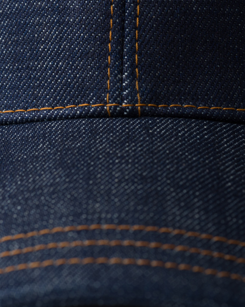 Selvedge denim baseball cap 4