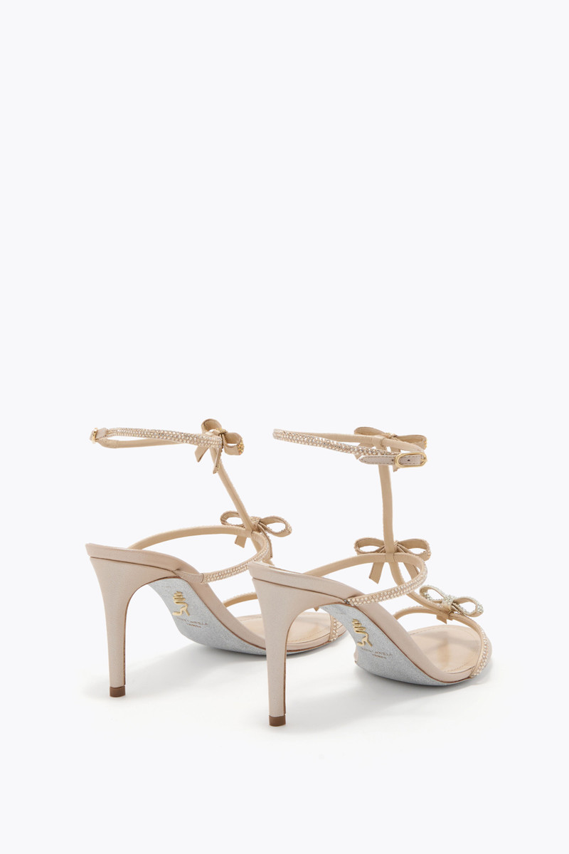 RENE CAOVILLA CATERINA GOLD SANDAL 80 outlook