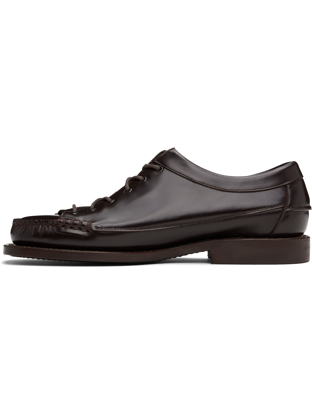 Brown Priego Squared Loafers - 3