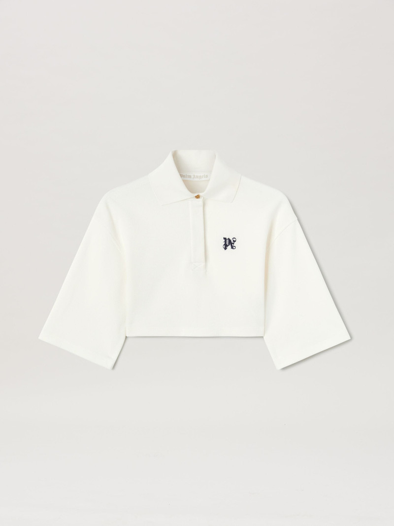 Monogram Cropped Polo - 1