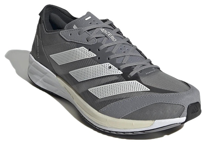Adidas Adizero Adios 7 Running Shoes Mens 12 Grey Zero Metallic GV7071 adidas Adizero Adios 7  main image 3