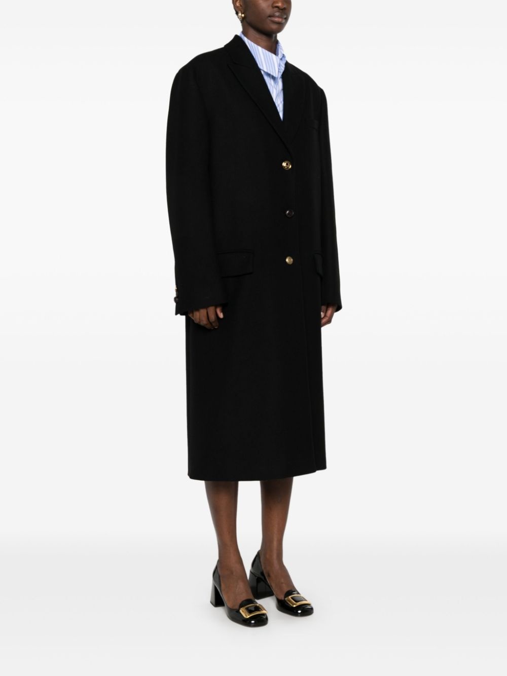 single-breasted coat - 3