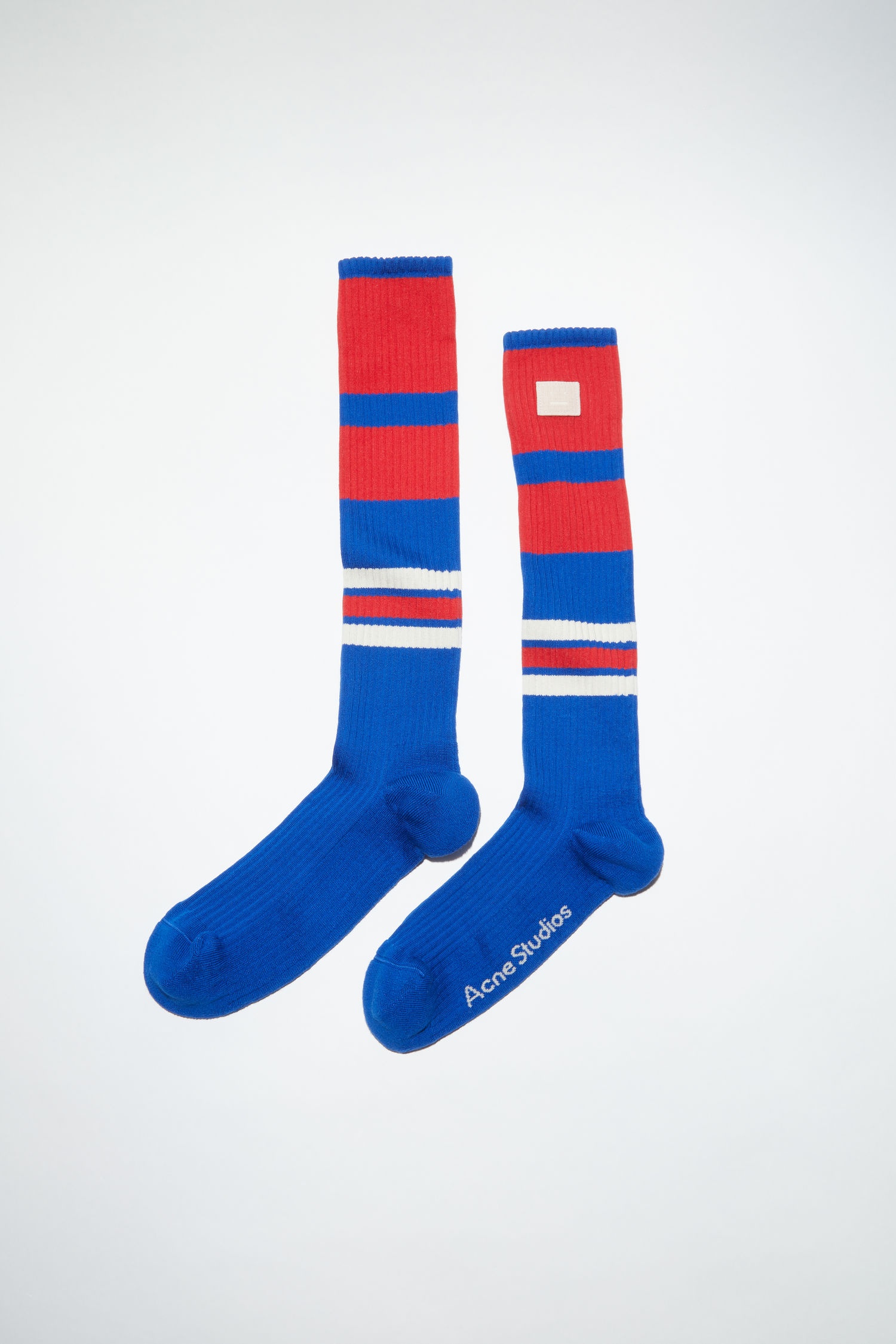 Striped socks - Sapphire blue/multi - 1
