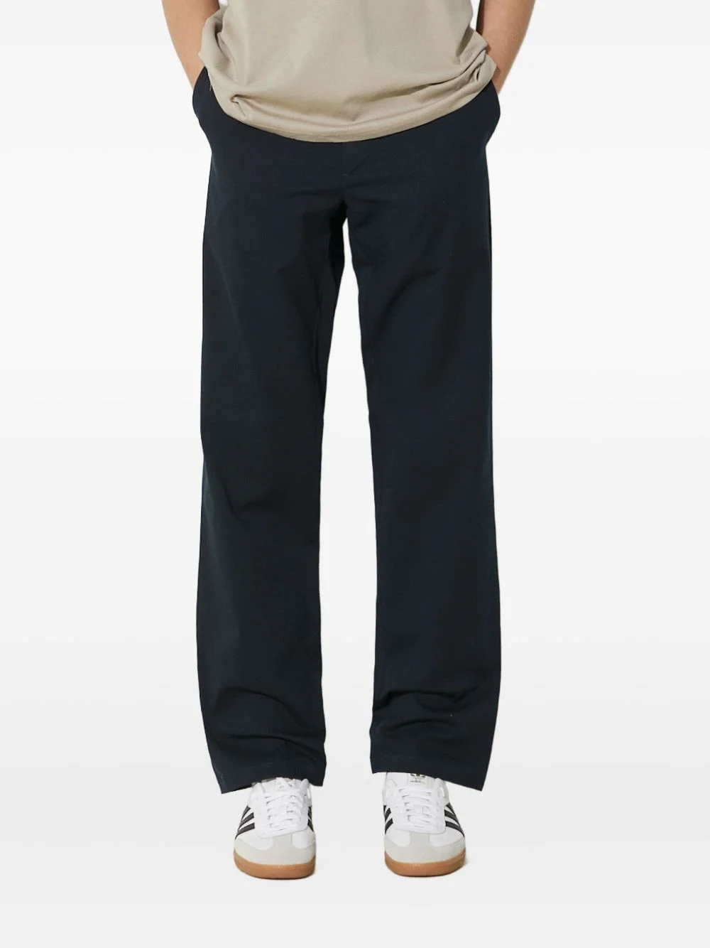 Aros strech-cotton trousers - 1