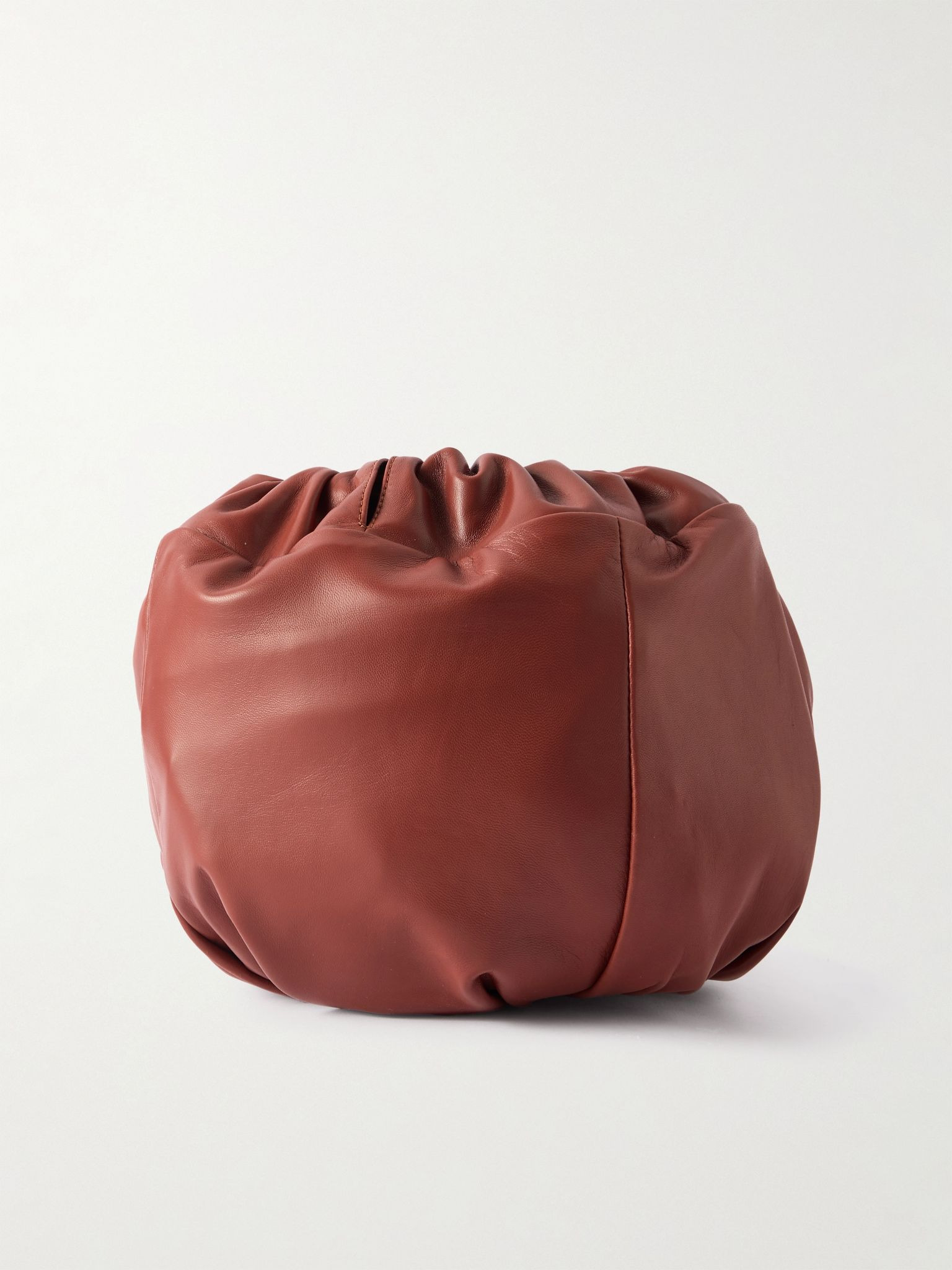 Leather shoulder bag Brick - 3