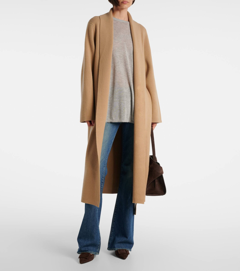 NILI LOTAN Harmon wool wrap cardigan outlook