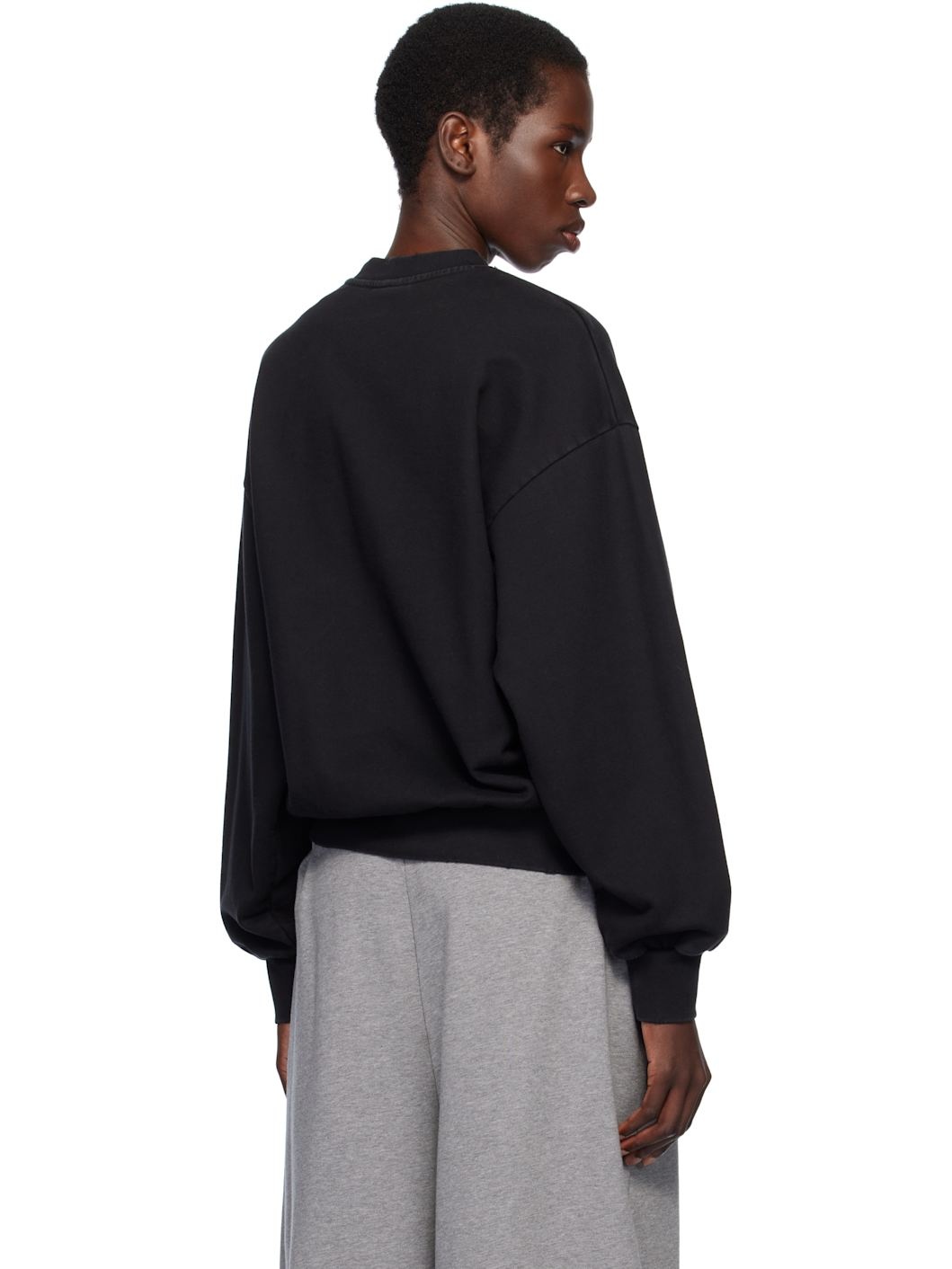 Black Graphic Sweatshirt - 3