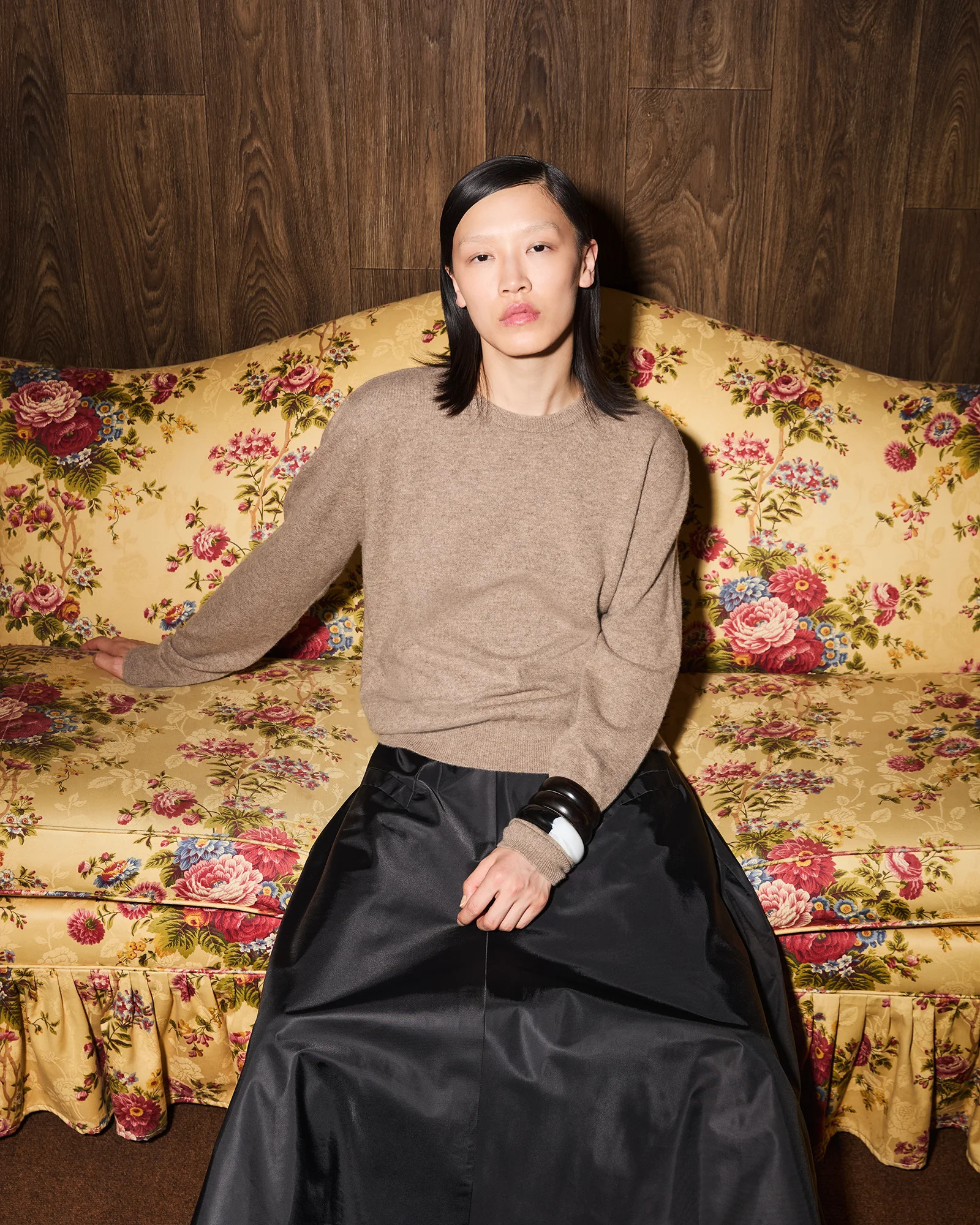 KNIT CREWNECK CAMEL - 3