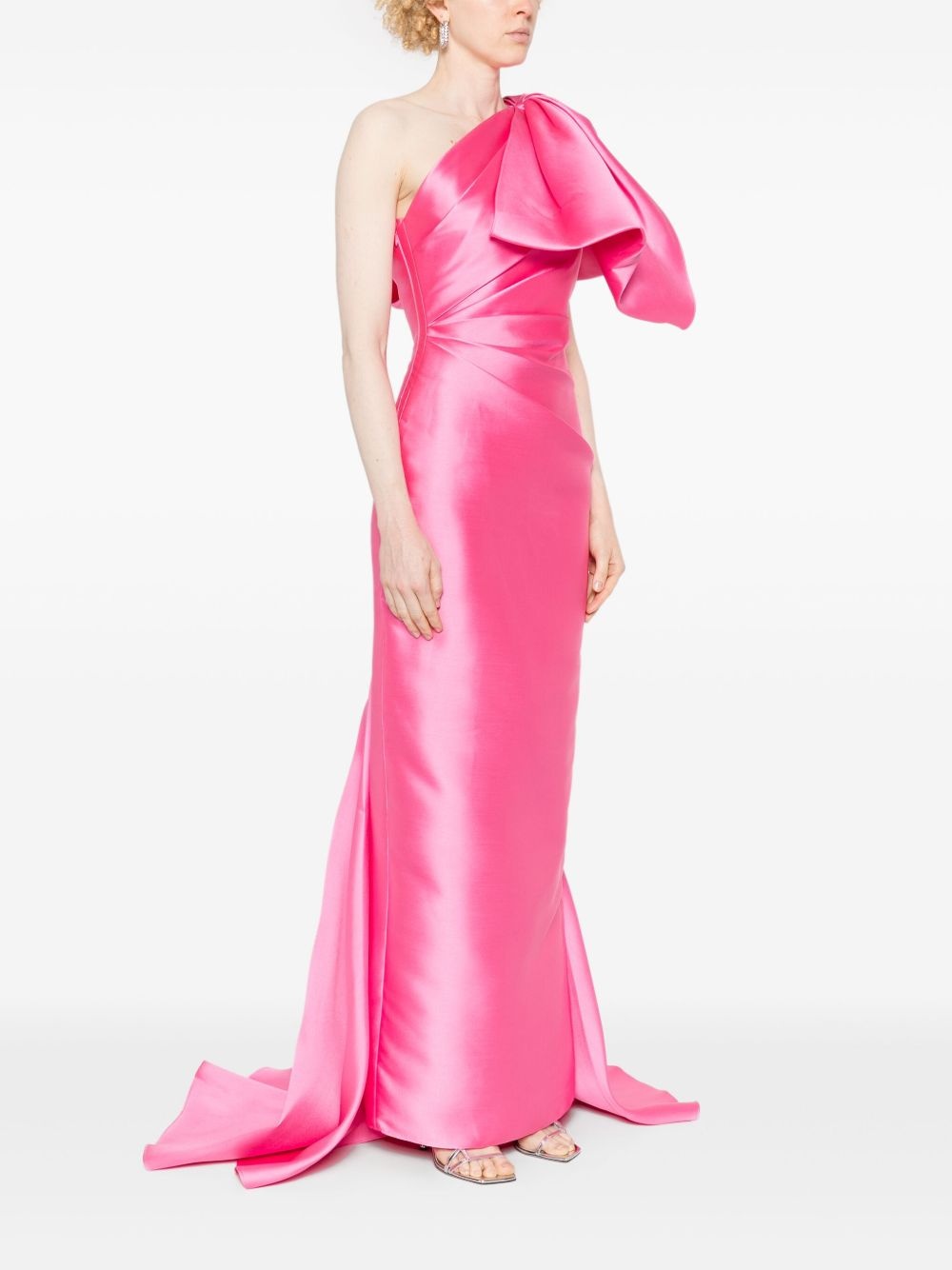 Priya one-shoulder gown - 3