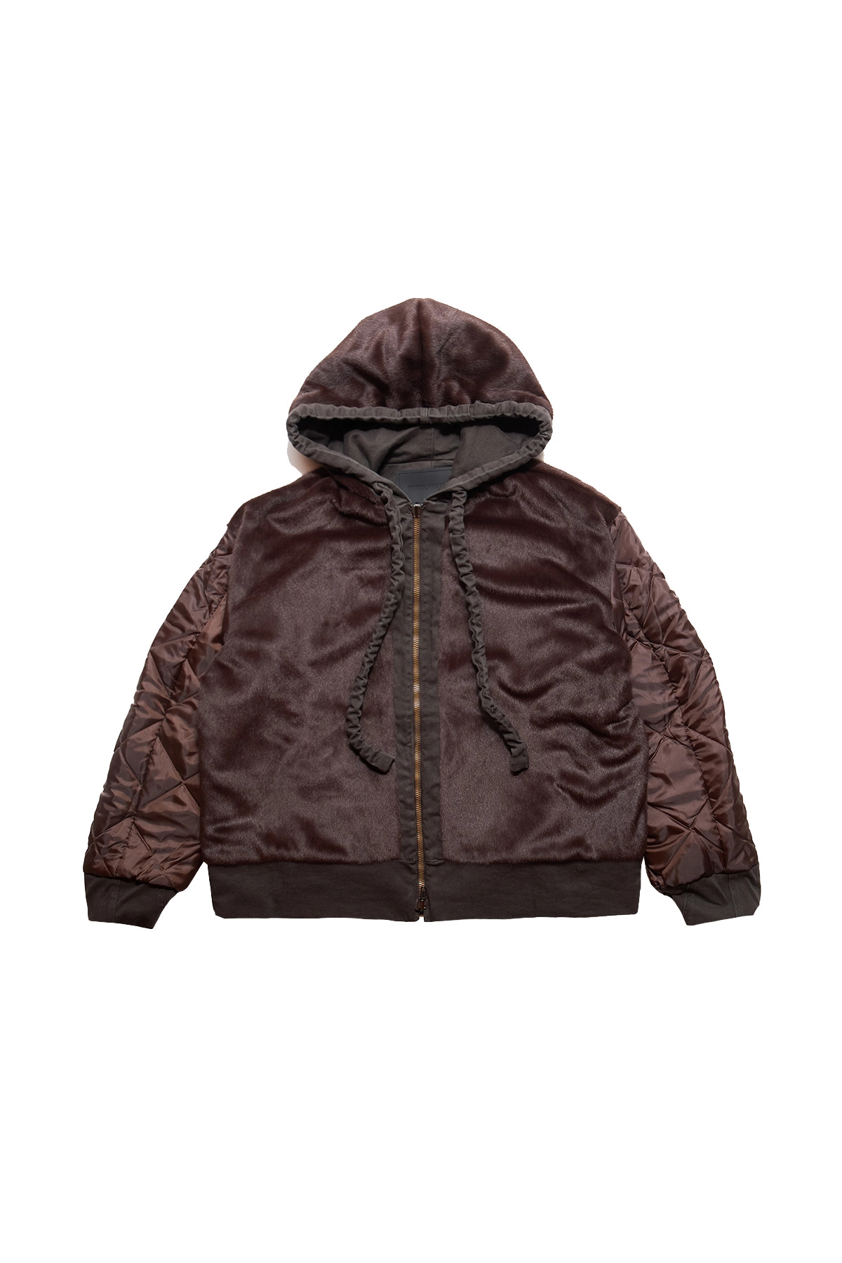 Ottolinger Reversible Furry Denim Jacket - 3