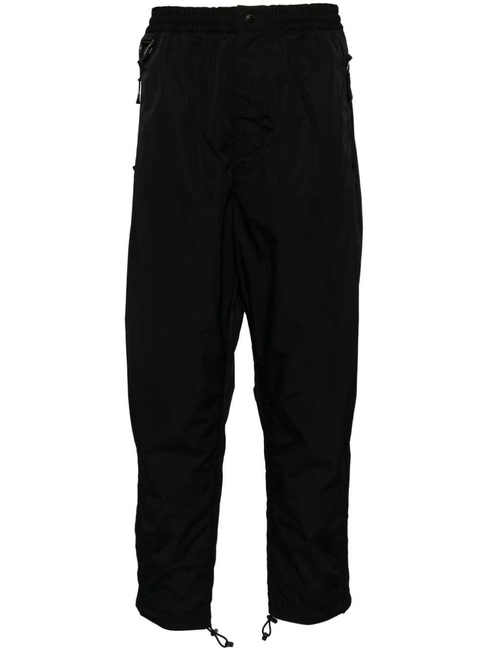 drawstring waist pants - 1