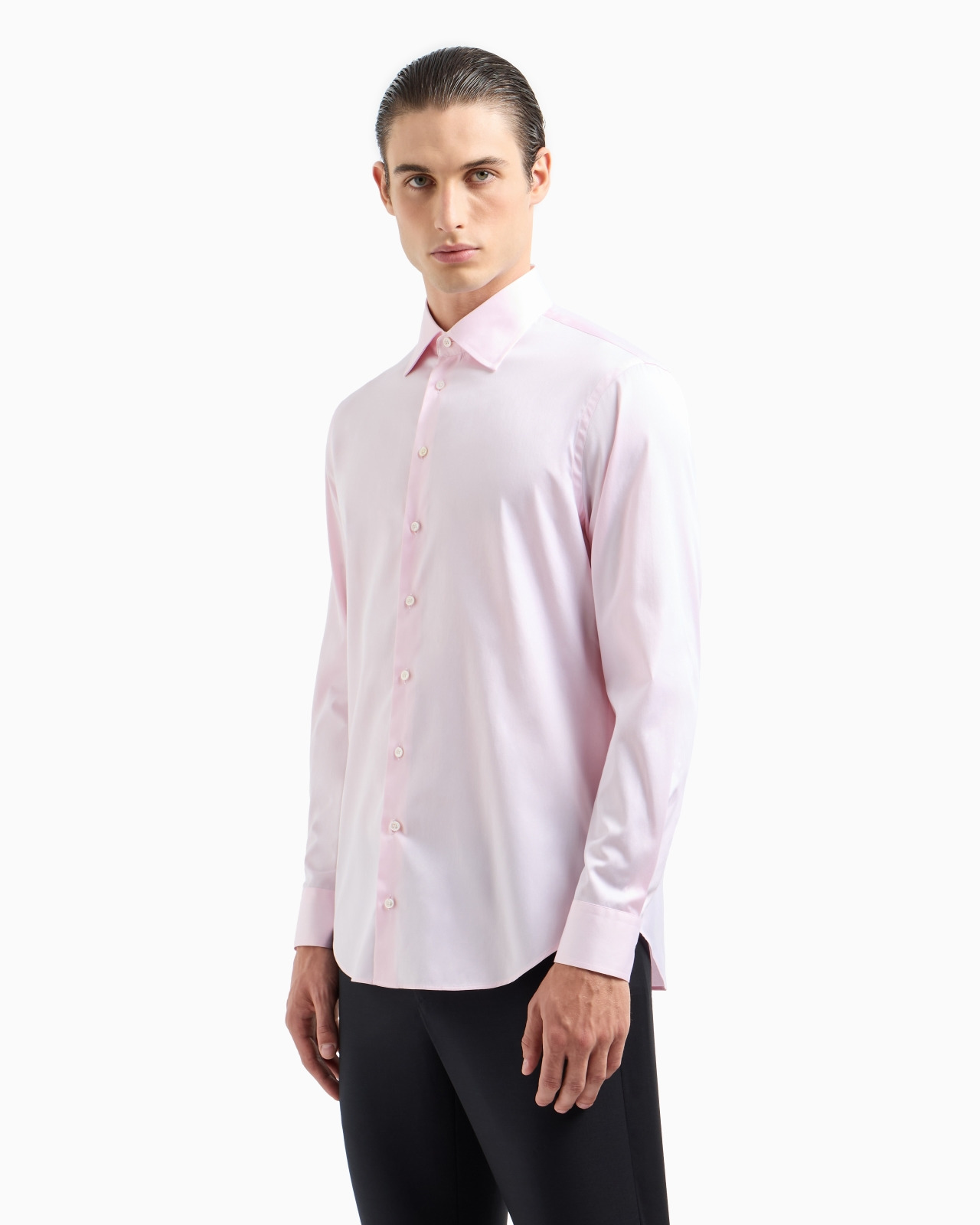 Classic shirt in cotton twill - 4