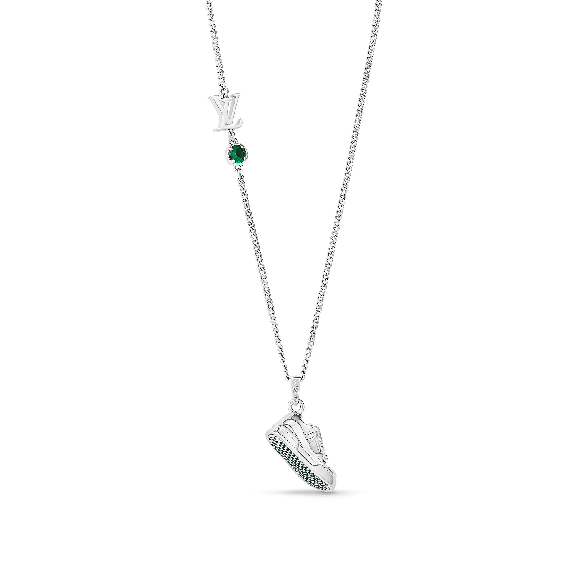 LV Trainer Strass Necklace - 2