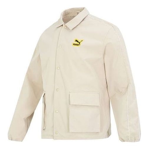 PUMA Classics Street Sport Woven Jacket 'Beige' 539969-88 - 1