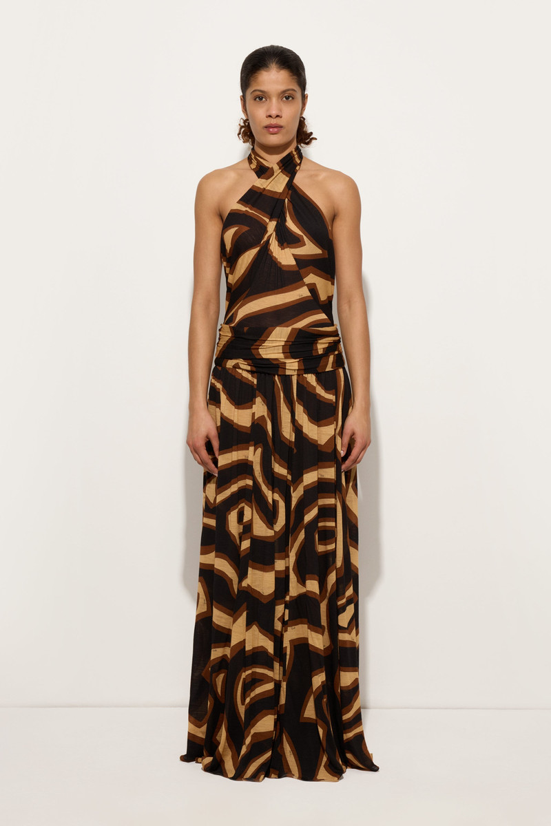 PUCCI LABIRINTO PRINT SLEEVELESS DRESS outlook