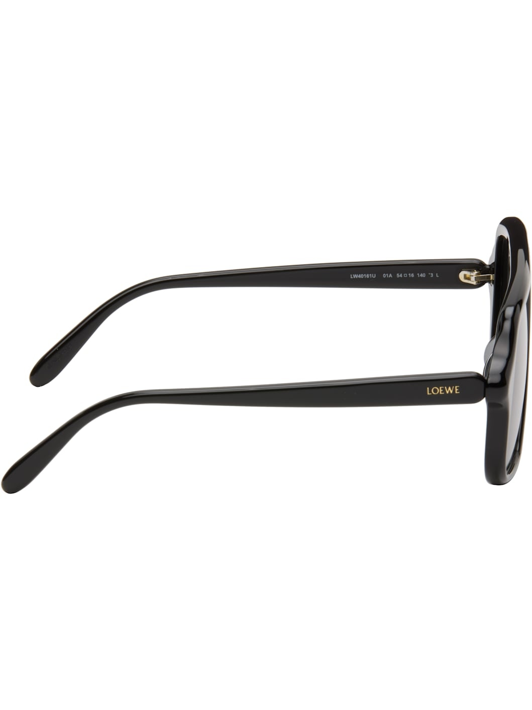 Black Aviator Slim Sunglasses - 2