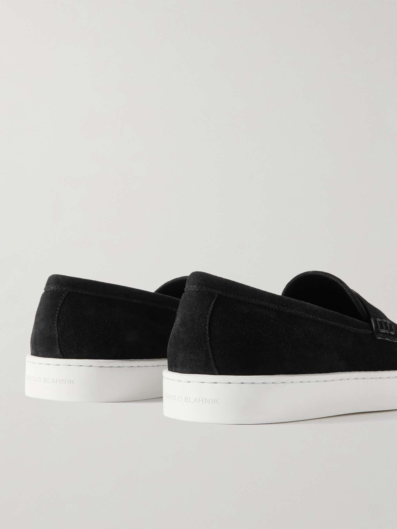 Ellis Suede Penny Loafers - 5