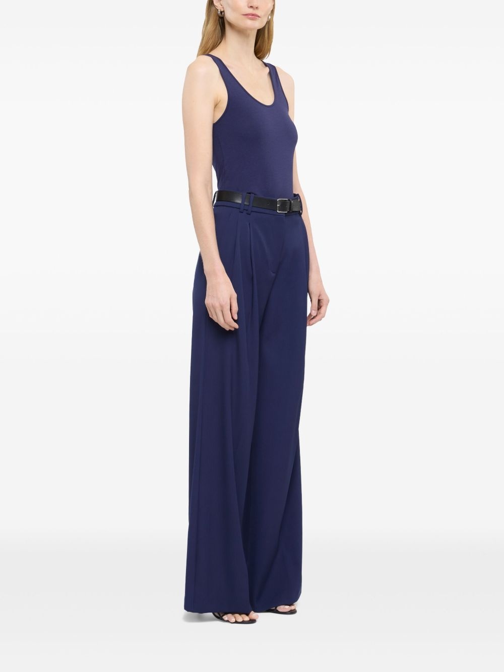 scoop-neck tank top - 3