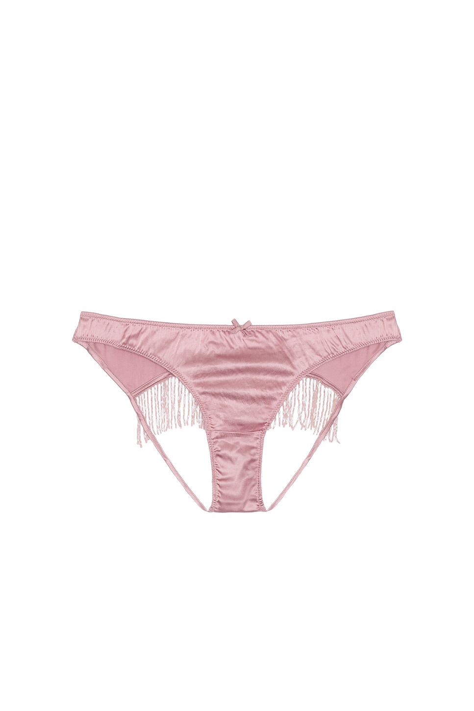 Beaded Fringe Ouvert Heart Shaped Panty - 2