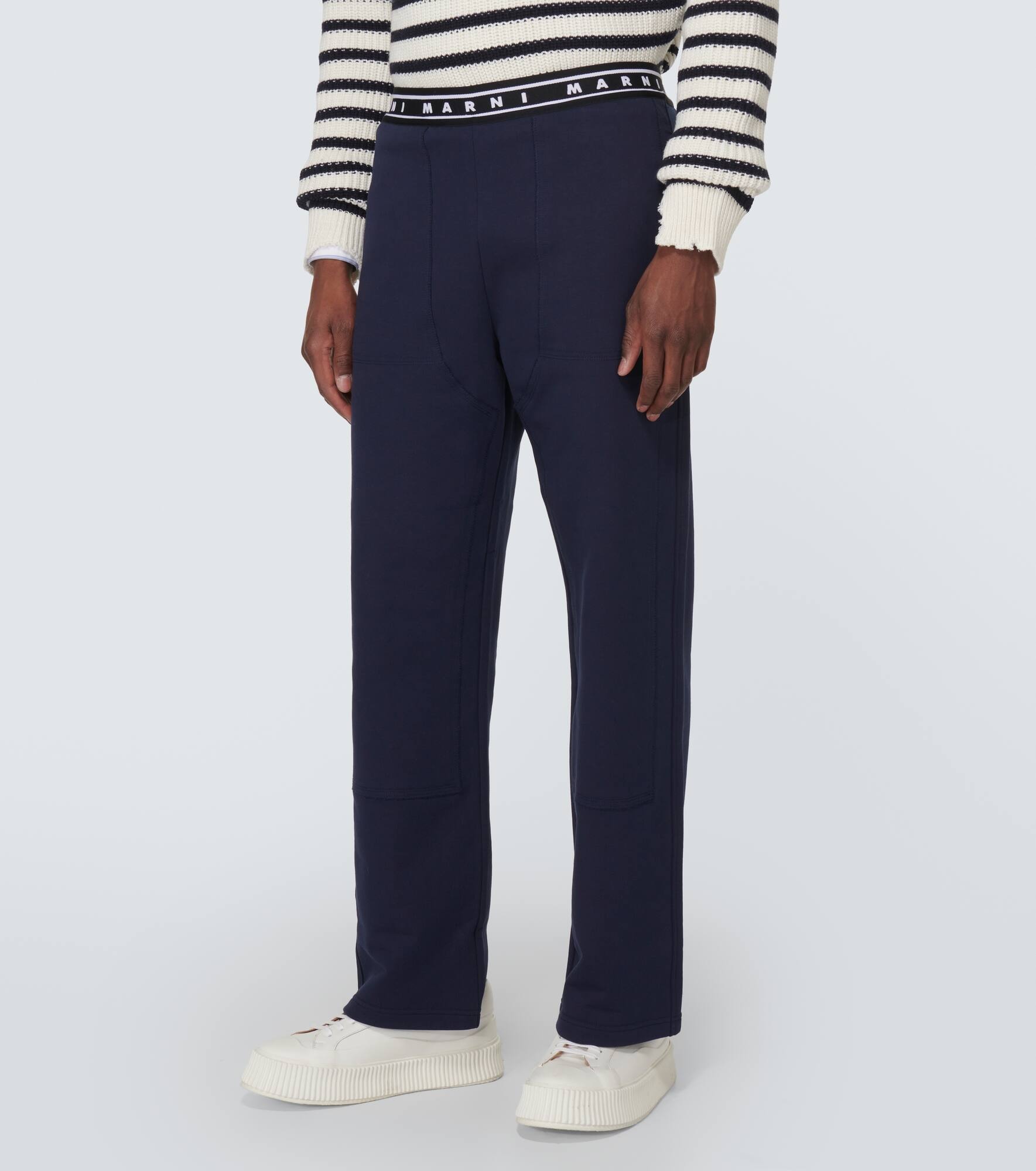Cotton straight pants - 3
