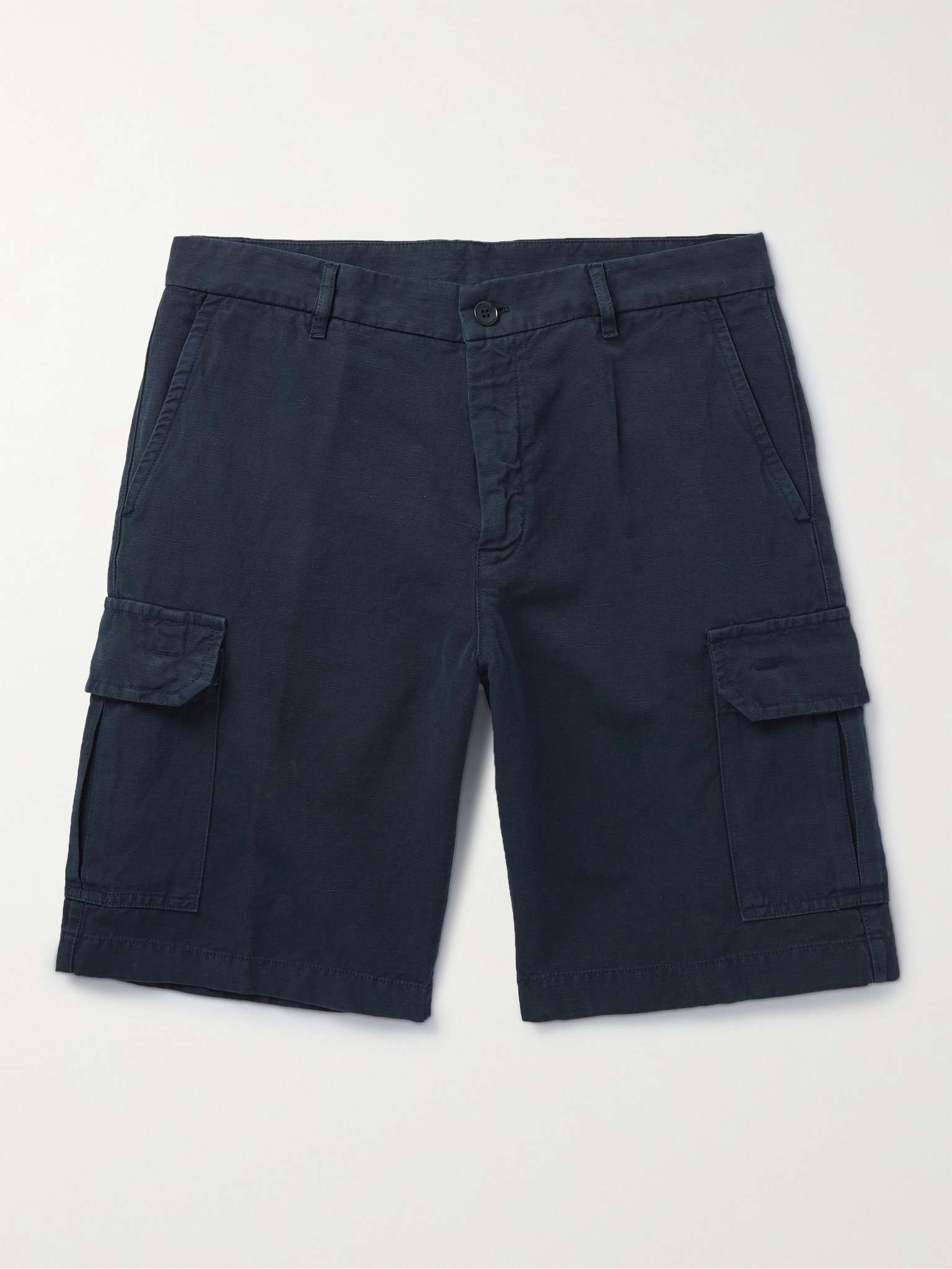 Linen Bermuda Shorts - 1