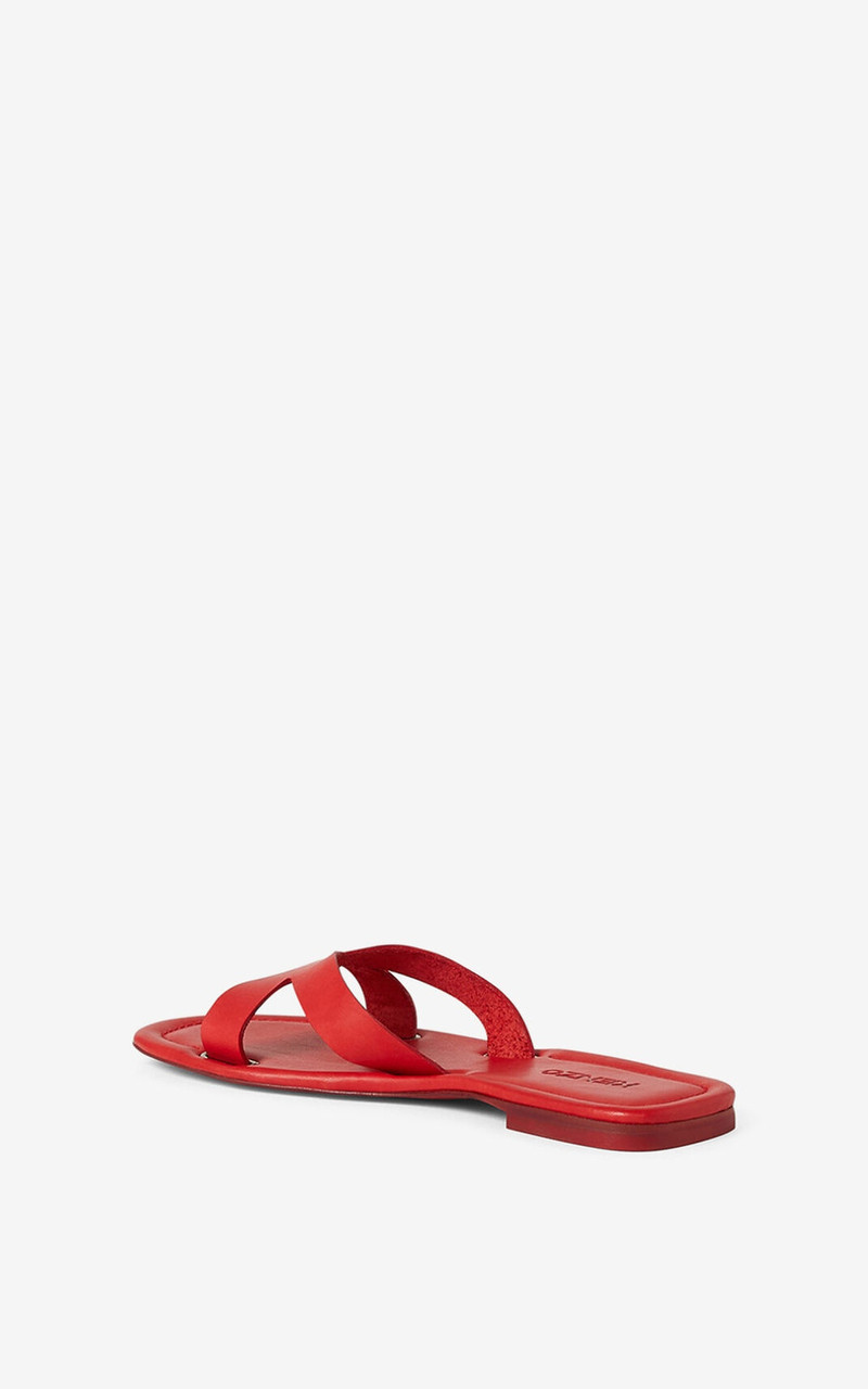 OPANKA flat leather mules 4