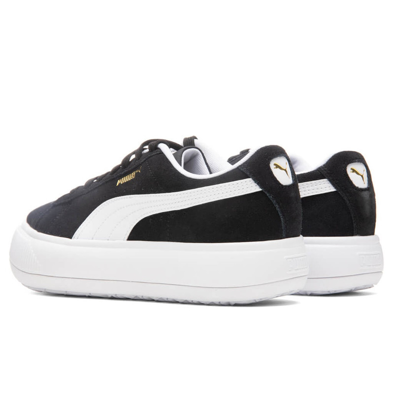 PUMA WOMEN'S SUEDE MAYU - BLACK/WHITE 3