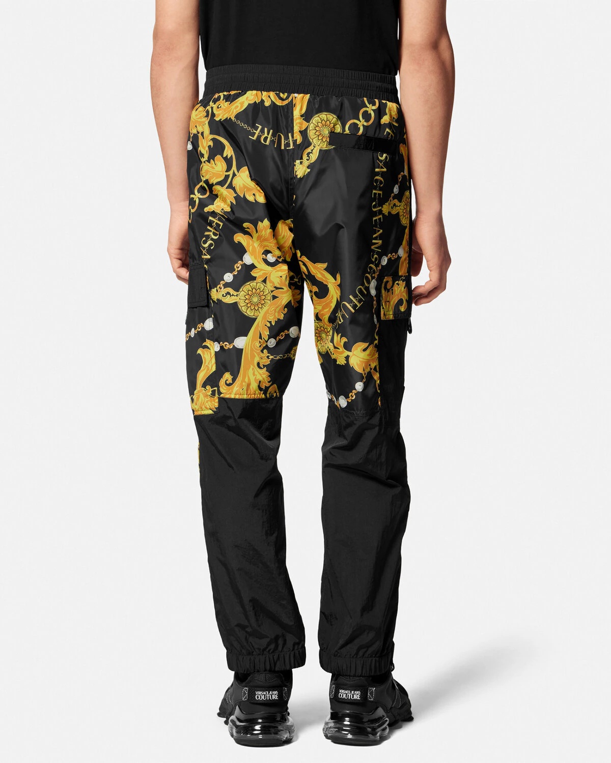 Chain Couture Cargo Pants - 4
