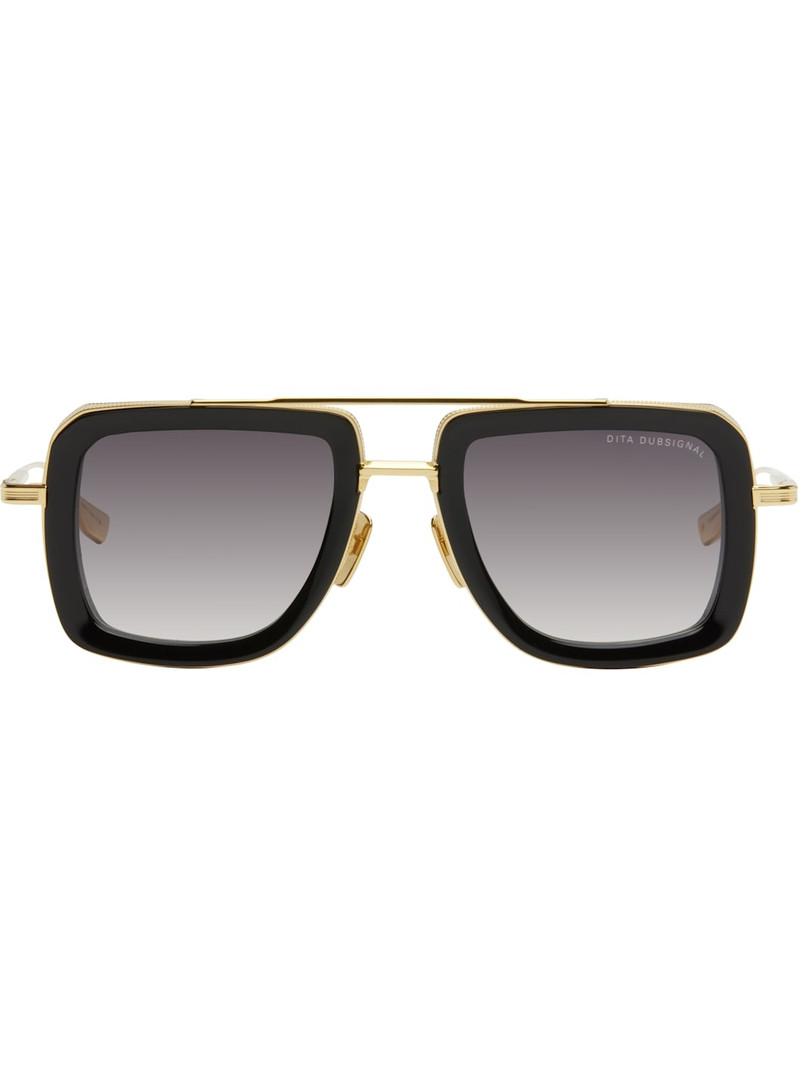 Gold & Black Dubsignal Sunglasses - 1