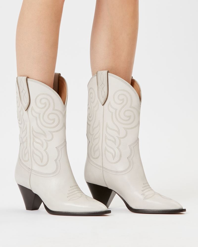 LULIETTE LEATHER LOW BOOTS - 2