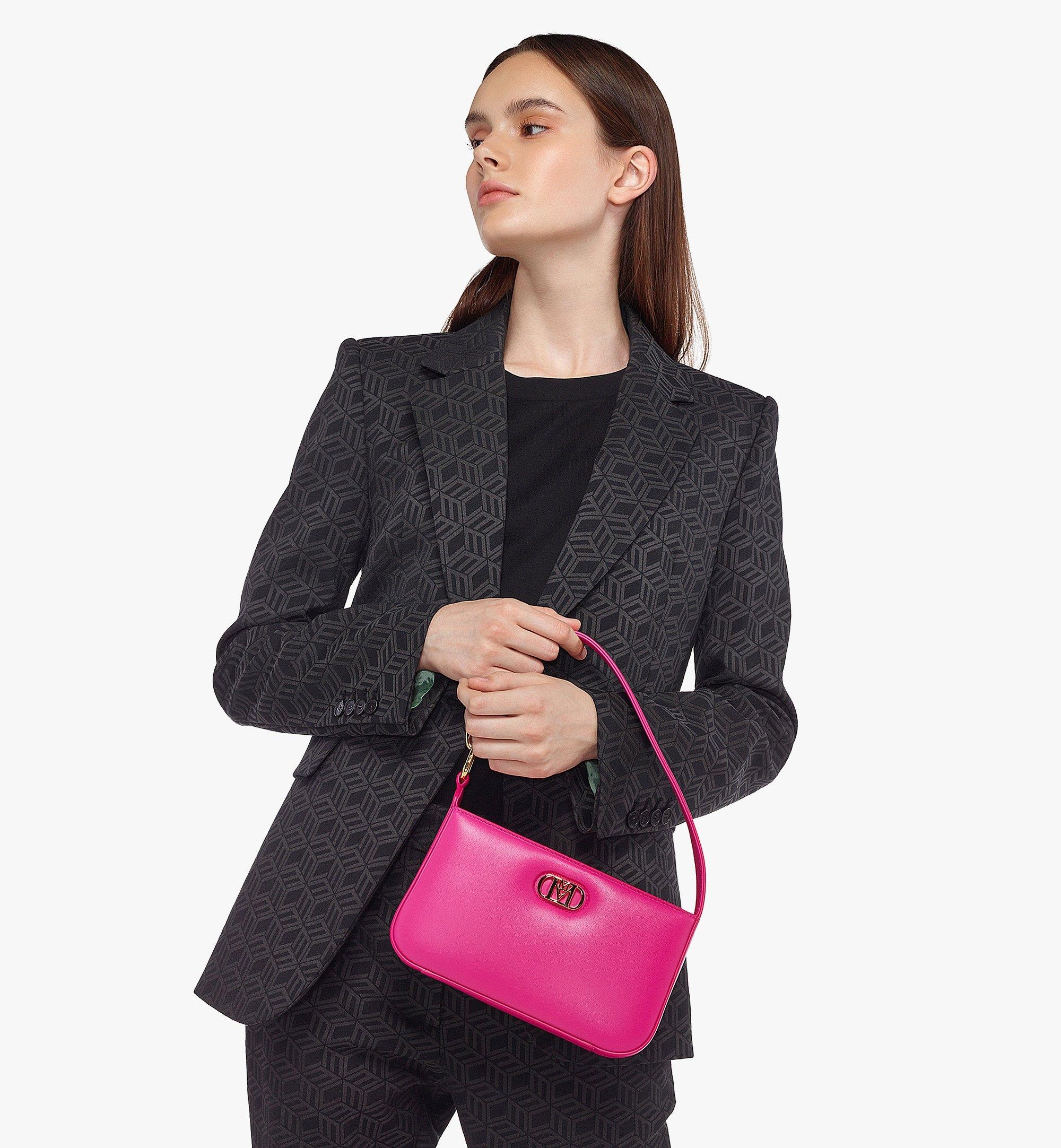 Mode Travia Shoulder Bag in Lamb Nappa Leather - 2
