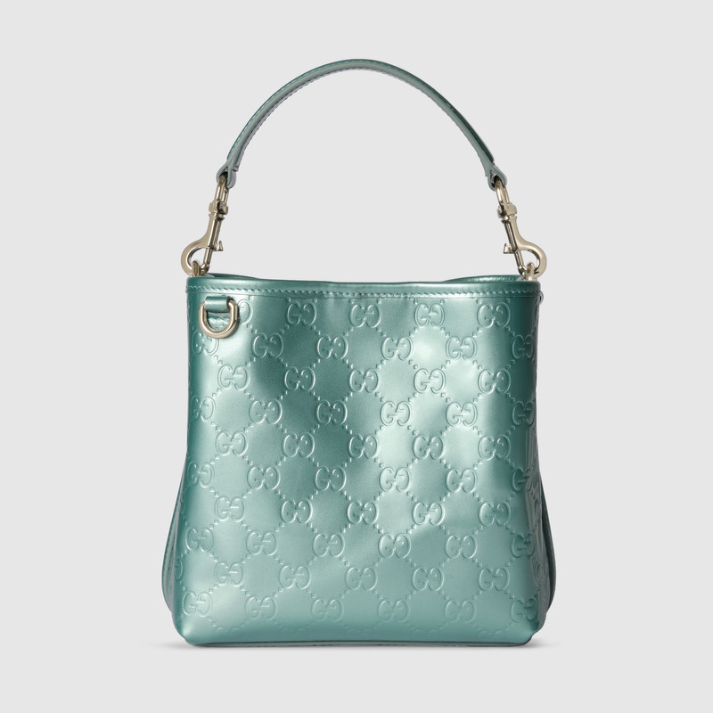 GG Emblem small bucket bag 7
